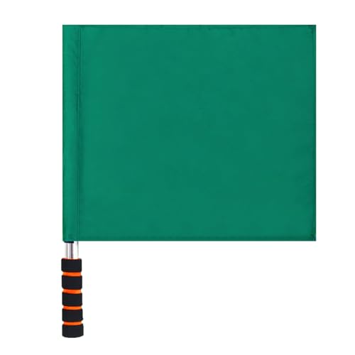 Psdndeww Linesman Flags Replacement Training Sports Flags with Sponges Handle for Soccer Volleyballs Football Track