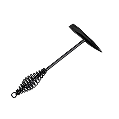 Veemoon Welding Slag Removal Tool 500g High Carbon Steel Hammer Spring Handle Derusting Welder Hammer