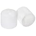 Prescott Plastics 8 Pack: White Round Flexible Vinyl Pipe Post End Cap Cover (1.25" (1 1/4"))