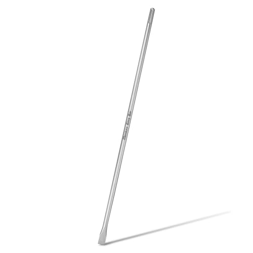 Burin plat pour conecrete et granit avec emmanchement SDS MAX 900mm