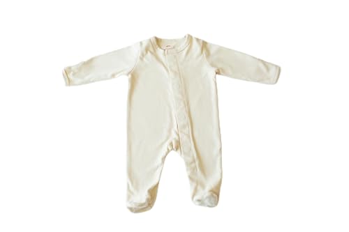 Image of Tiny outfitters clothing co Organic Cotton Newborn Magnetic Snap Onesie