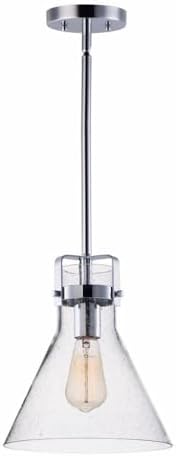 Maxim Seafarer-1 Light Pendant in Traditional style-14 Inches Wide by 60 inches high-Polished Chrome Finish-False Bulb Include