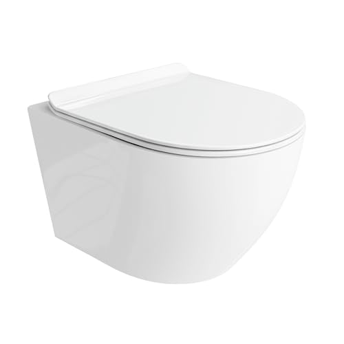 LAVITA Wand-WC Viva Grande Hänge Toilette WC Sitz...