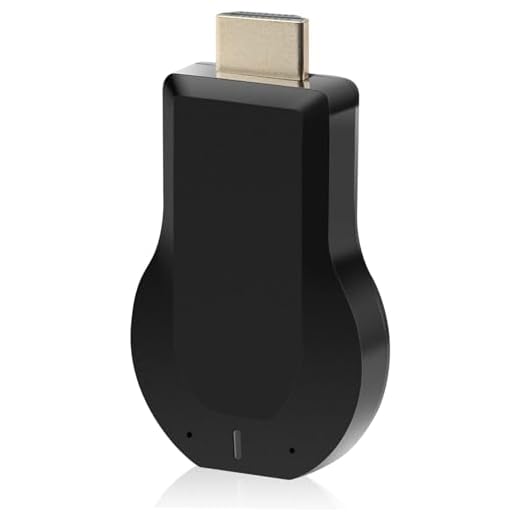 Adaptador de tela sem fio HDMI 4K, receptor de espelhamento de tela móvel WiFi 1080p, dongle para TV/projetor com suporte iOS Android