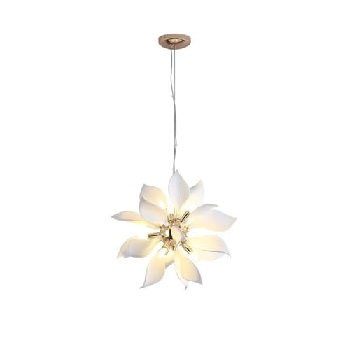 Lustre minimaliste italien LED plafonnier design pétale luminaire