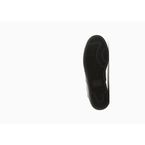 EA7 Unisex. X8X102_XK346 Classiche Sneakers In Pelle Nera Con Logo (40), Nero, Basso, Stringhe, Casual - 2