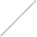 Westcott Aluminium Lineal, 100 cm mit cm-Skala, rutschfestes Schneidelineal mit Tuschekante und Aufhängeloch, silber, E-10199 00 Westcott günstig Kaufen-Westcott Aluminium Lineal, 100 cm mit cm-Skala, rutschfestes Schneidelineal mit Tuschekante und Aufhängeloch, silber, E-10199 00
