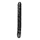 Black Doppeldildo,34cm Soft Realistischer Dildo Sexspielzeug für Frauen, Lesbisch Männer Homosexuelle