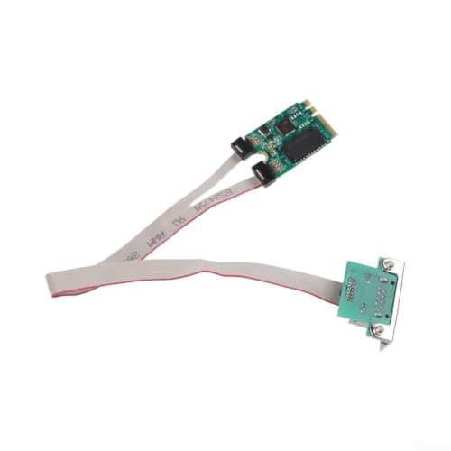 Tarjeta de red 2.5 Gigabit para PCIe M.2 A+E Key con controlador RTL8125B para PC Gaming y estaciones de trabajo miniatura 6
