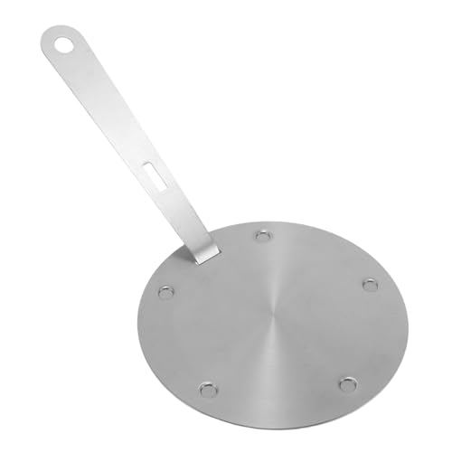 BRIGHTFUFU Stainless Steel Induction Plate Heat Diffuser for Cooktop Stove Easy Cleaning Multi-function Appliance Adapter