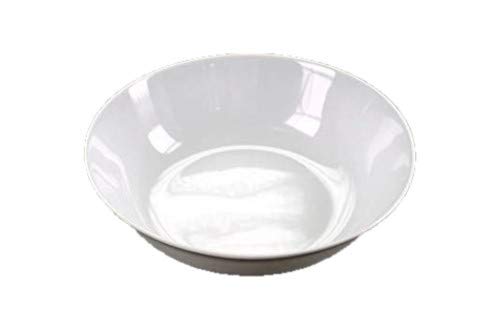 Gicos Ciotola INSALATIERA Tonda Materiale MELAMINA Colore Bianco Dimensione 25 CM 598739