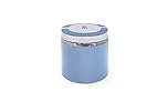 Iris Barcelona - LUNCHBOX BLUE STAINLESS STEEL 18/8 0,6L - Blue - Stainless steel 304 inner+PP