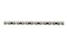 Produktbild Izumi Kette Click Index Chain 6 7 Fach CIC-800N 1/2 x 3/32 Silber-schwarz