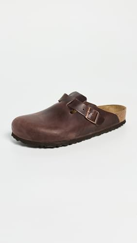 Image of Birkenstock Men's Boston SFB Sandals, Havana, 9 Medium US