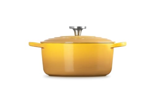 Image of Le Creuset Enameled Cast Iron Signature Round Dutch Oven, 4.5 qt., Nectar