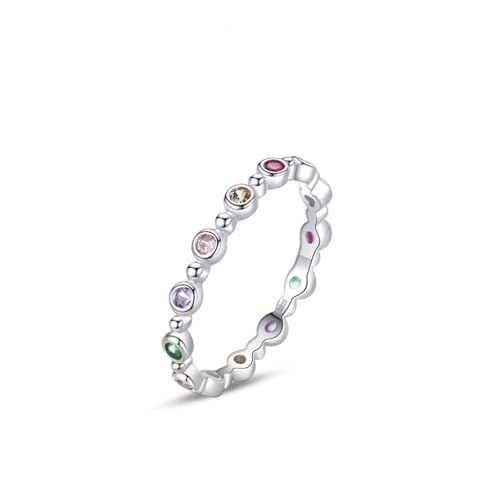 Bijoux bague argent 925 multicolore, le cadeau idéal pour femme