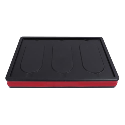 Boîte de rangement pliable voiture ABS rouge grand volume coffre - 2