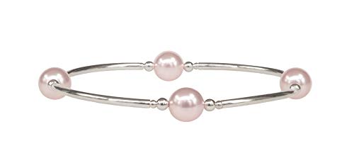 Made As Intended Smaller Bead Pink Pearl Blessing Bracelet