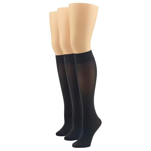 Hue Women's Soft Opaque Knee High Socks Cover
