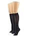 HUE Women's Soft Opaque Knee High Socks (Pack of 3),Black,2