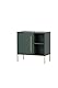 Schildmeyer Kent Waschbeckenunterschrank 151133, waldgrün/Gold, 65,3 x 33,1 x 63,3 cm
