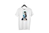 Urbangift Amy Winehouse Organic Unisex T-Shirt Gr. XL, Mehrfarbig