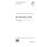ISO 6970:1994, Motorcycles and mopeds - Pollution tests - Chassis dynamometer bench