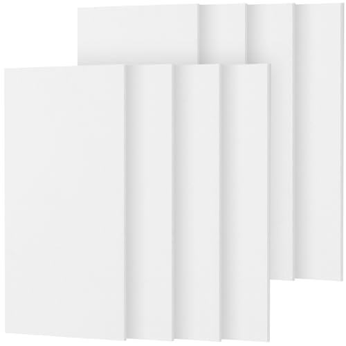 TONOR 8 Stück Akustikpaneele selbstklebend, 120x60x0.9 cm Wandpaneele selbstklebend für Schalldämmung Schallschutz, Paneele Wand für Schalldämmung und Wanddekoration, Studio,...