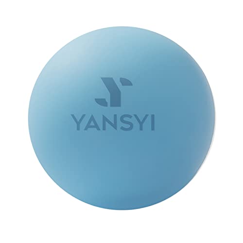 Yansyi Massage Lacrosse Ball, Ideal Massage Ball For Yoga, Physical Therapy, Deep Tissue Massage, Myofascial Trigger Point Release, Acupoint Massage, Portable Massage Tool (Skyblue) #TOP5