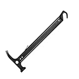 Hammer-Kampagnenhammer | Zelt-Erdspieß aus Aluminium für Camping, manuelles Mehrzweck-Werkzeug zum Erheben aus Metall, ergonomisch zum Ziehen, Nageln