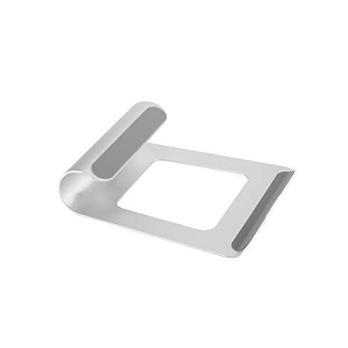 Base de soporte de almohadilla elevada de aluminio silver de oficina 2