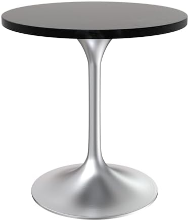 LeisureMod Verve 27 Inch Dining Table, Mid-Ce...