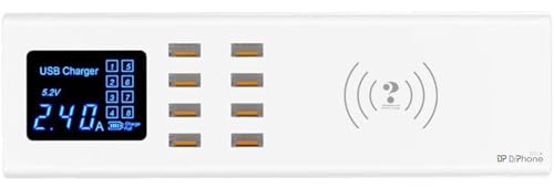 Chargeur induction 15W et multiprise USB pour organiser le bureau de la maison