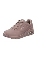 Skechers Women's Uno - Stand On Air Sneaker, Dark Rose, US 8.5