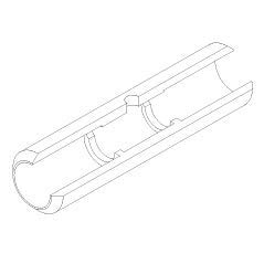 Rupture Disc, Graphite, 2 in, 75 PSIG
