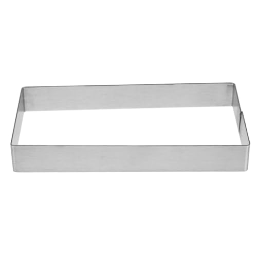 MUELODSIC Molde para Pancakes de Acero Inoxidable Alta Multifuncional para Pasteles Mousse y Repostería Herramienta de Cocina Versátil y Fácil Limpieza