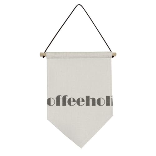 Toile drapeau suspendu pour créer un coin café cosy chic