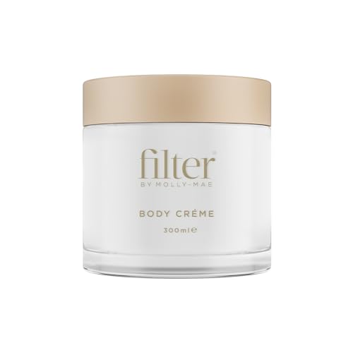 Filter by Molly-Mae Body Crème | Ultra Hydrating Body Moisturiser for Women | Tan Extender, enriched with Shea Butter & Natural Oils | Anti-Inflammatory | Allergen Free Fragrance | Skin Moisturiser