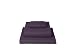 Mellanni Bed Sheet Set - HIGHEST QUALITY Brushed Microfiber 1800 Bedding - Wrinkle, Fade, Stain Resistant - Hypoallergenic - 3 Piece (Twin, Purple)