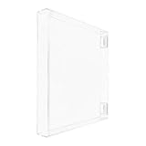 jojofuny Removable Acrylic Dust Cover for Lp60x Turntable Vinyl Record Player Protective Hinged Lid, Dust