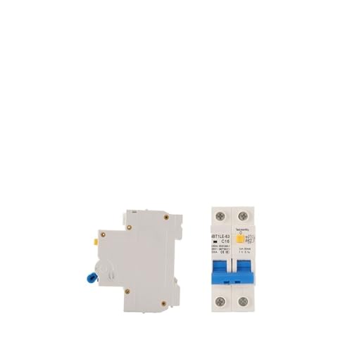 RCBO 230V 1P+N évite les surcharges électriques et courts-circuits 1615D