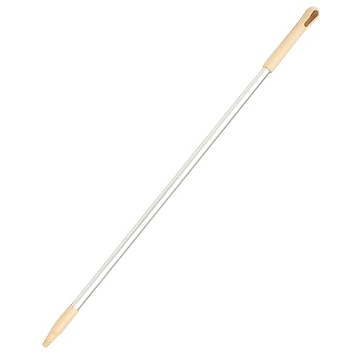 Image of SPARTA Adjustable Aluminum Broomstick, 48 inch Mop and Broom Handle Replacement with Color-Coded System for Environments with Harsh Cleaning Agents, Aluminum, 48 Inches, Tan