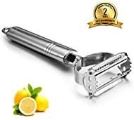 Peeler - Premium Ultra Sharp Stainless Steel Dual Julienne & Vegetable Peeler - Set of 2
