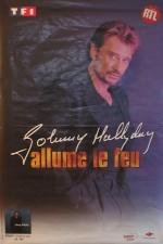 Affiche Johnny Hallyday Allume Le Feu 80X120Cm le souvenir vibrant des concerts