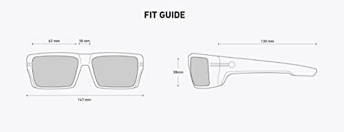 Spy Rebar ANSI Sunglasses Matte Black with Happy Bronze Red Spectra Mirror Lens 62mm4