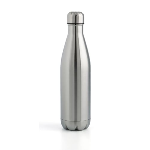 Quid Xylon Botella Termo Acero Inoxidable 0,75l Acero Inox No Apto Microondas Térmico Frío Calor 12 Horas