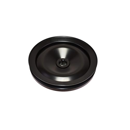 Image of A-Team Performance Steel Keyway Power Steering Pump Pulley - Durable Steel Construction - Compatible With 1955-72 GM SBC /BBC & Ford SBF for GM Type 2 Power Steering Pump Pulley