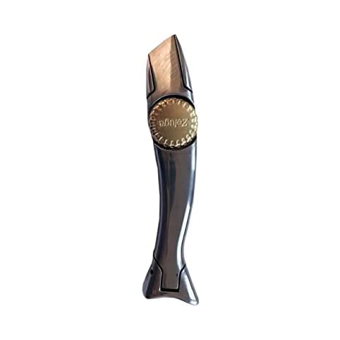 Zeluga 19-101 Safety Vinyl Shark Knife with Dual Magnet and 2 Notches Cover