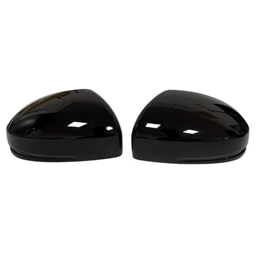 Coque rétroviseur latéral noir brillant pour Honda Fit Jazz 2014-2019