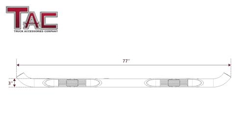 Estribos Laterales TAC 3" para Toyota Tacoma 2024-2026 miniatura 4